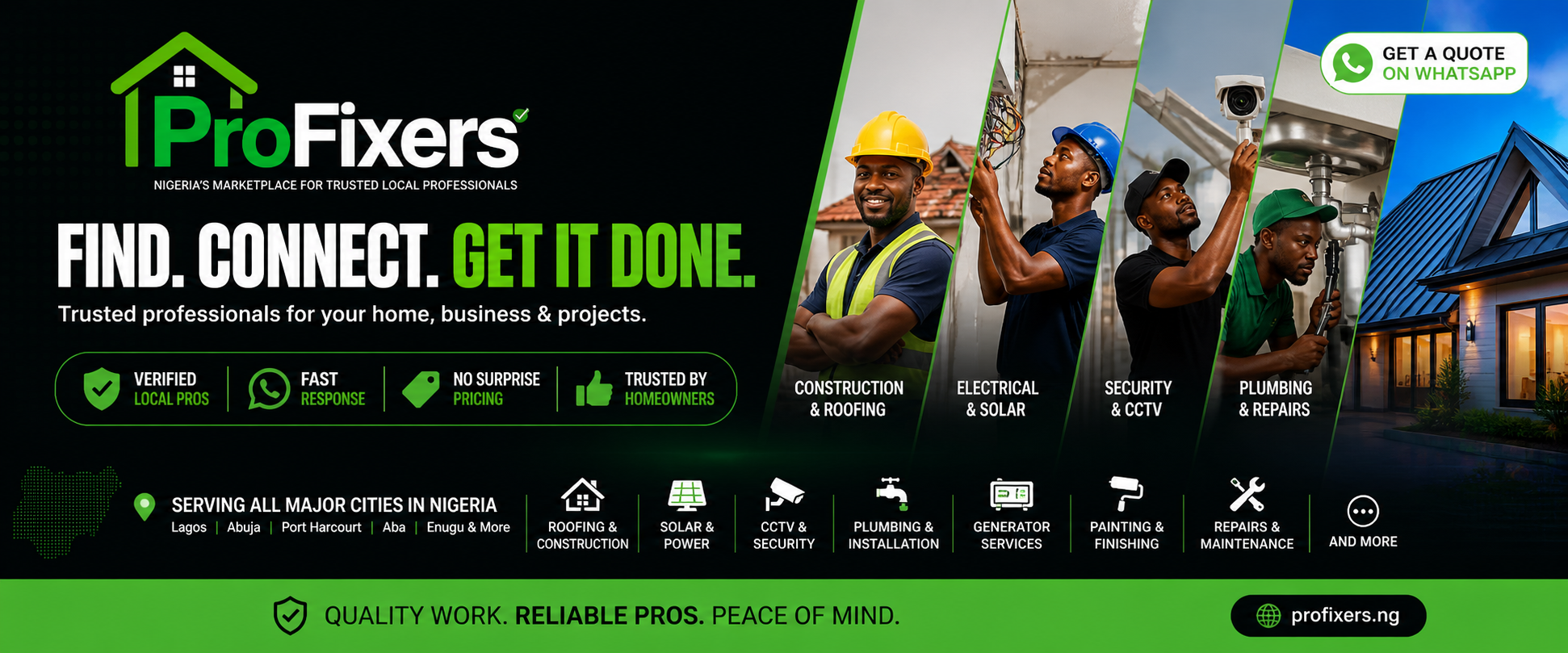 Find Trusted Service Professionals Near You
