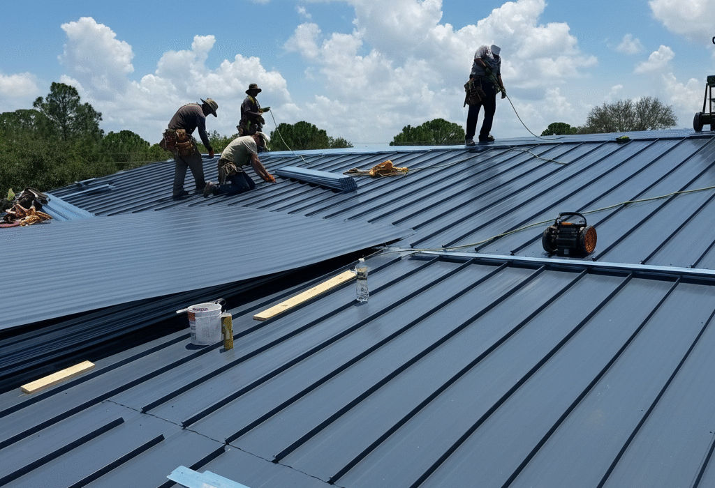 Metal Steel Roof Installers