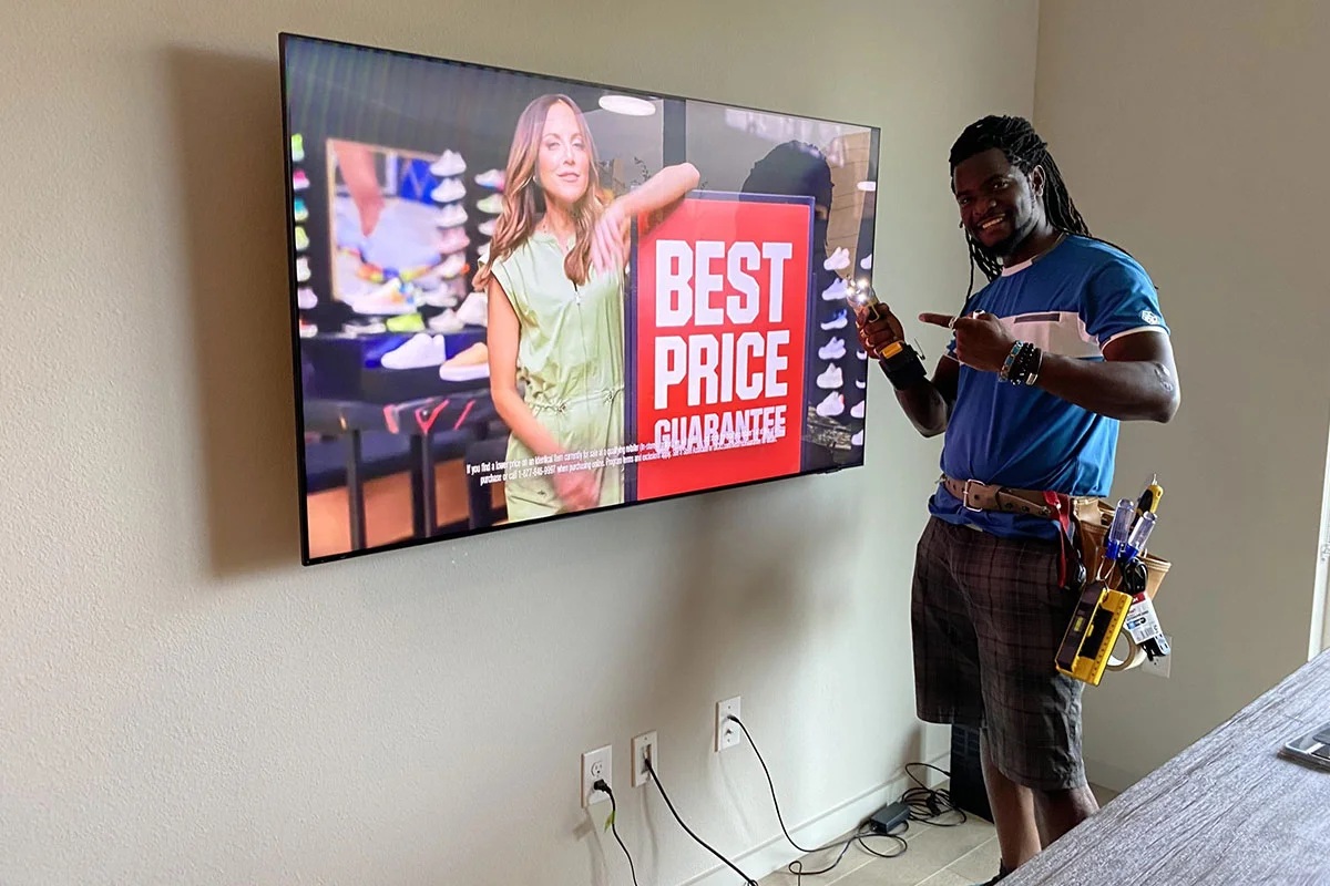 TV Mount Install